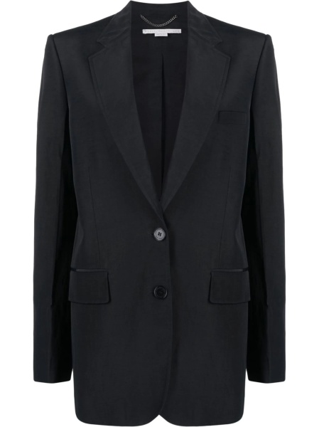 Sacou Stella McCartney negru din vascoza si in