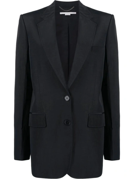 Sacou Stella McCartney negru din vascoza si in