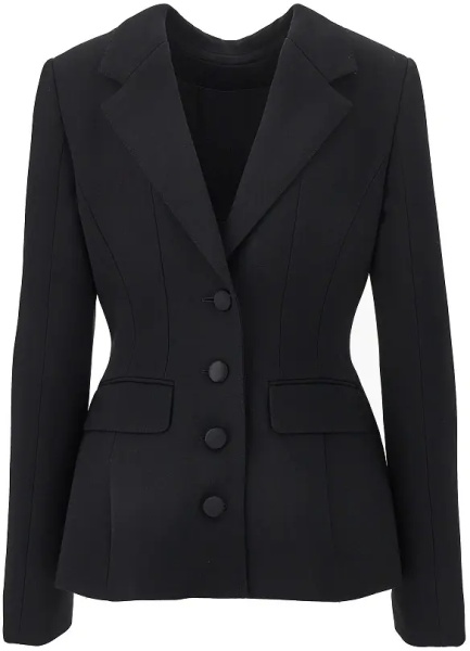 Sacou Wool double crepe back to front jacket