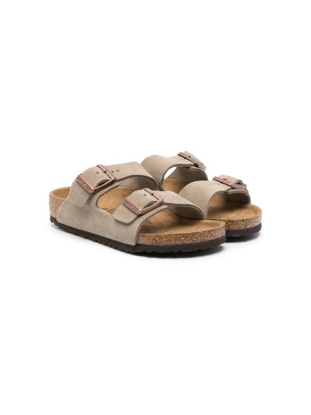 Sandale Birkenstock verzi din piele