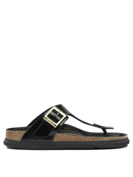 Sandale "Gizeh Droplet Buckle" low sandals