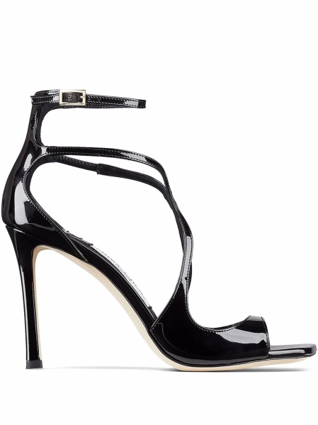 Sandale Jimmy Choo Azia negre din piele