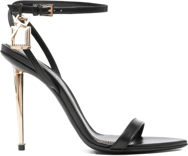 Sandale Padlock Pointy Naked heeled Sandals