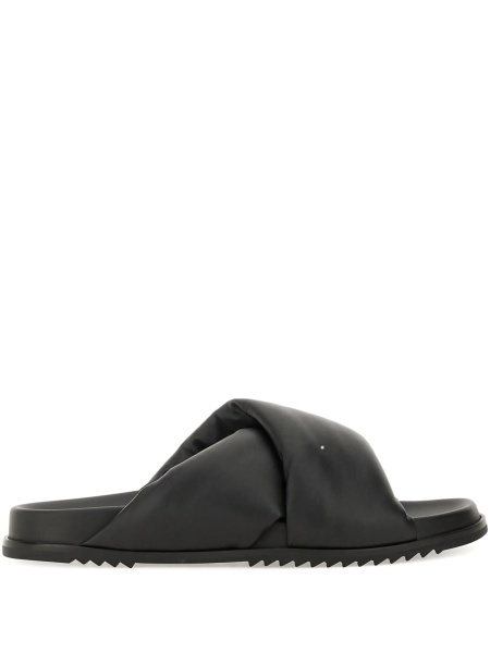 Sandale Rick Owens negre din piele