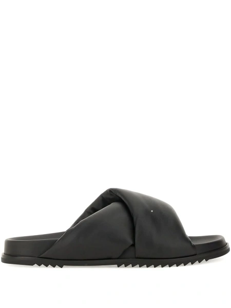 Sandale Rick Owens negre din piele