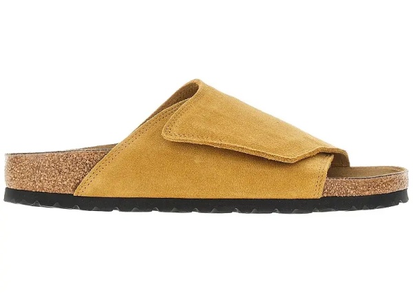 Sandale 'Solana' suede leather slides