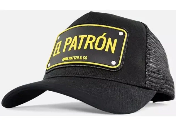 Sapca EL PATRON BLACK RUBBER