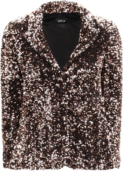 Single-breasted Jacket with sequins