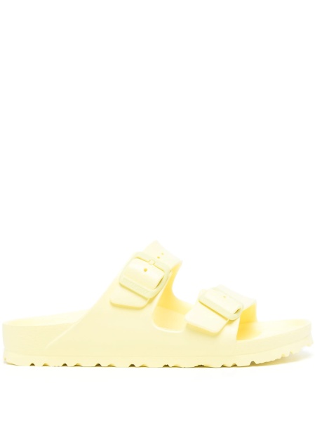 Slapi Birkenstock arizona galbeni din acetat de polietilen vinil (peva)