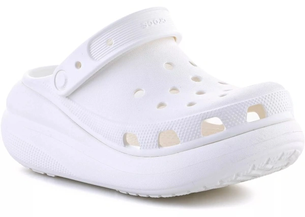 Slapi Classic Crush Clog White