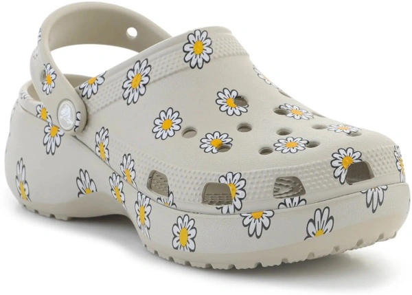 Slapi CLASSIC PLATFORM FLORAL CLOG W METEOR