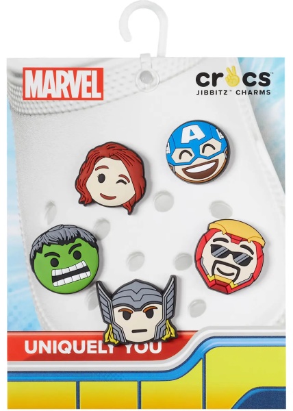 Slapi JIBBITZ™ Marvel Avengers Emojis 5 Pack