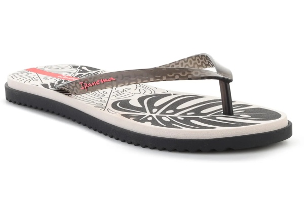Slapi RIO BLACK/BLACK/BEIGE