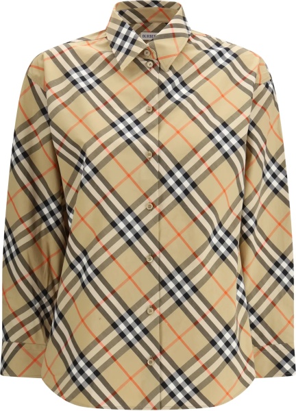 Slim fit cotton Check Shirt