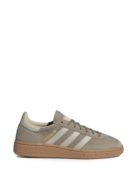 Sneakers adidas Originals gri din piele intoarsa si poliuretan