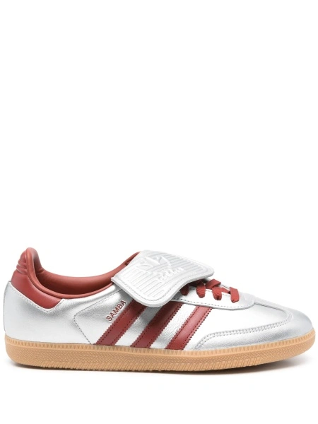 Sneakers adidas Originals samba argintii din piele