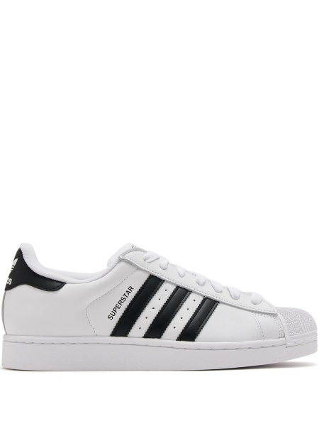 Sneakers adidas Originals superstar albi din piele