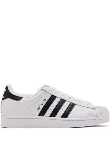 Sneakers adidas Originals superstar albi din piele