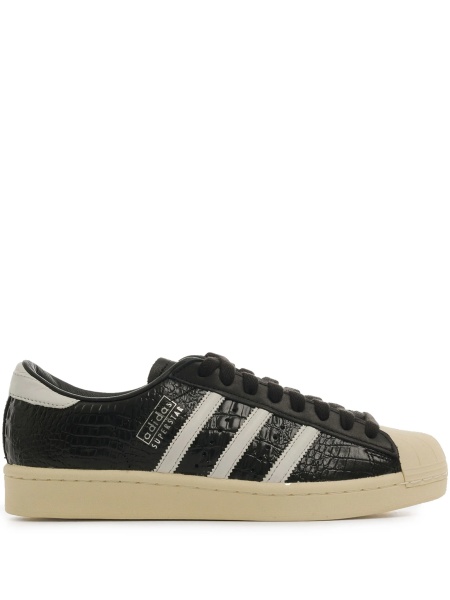 Sneakers adidas Originals superstar negri din piele