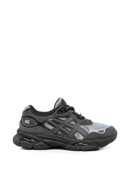 Sneakers ASICS albastri din plasa si material textil