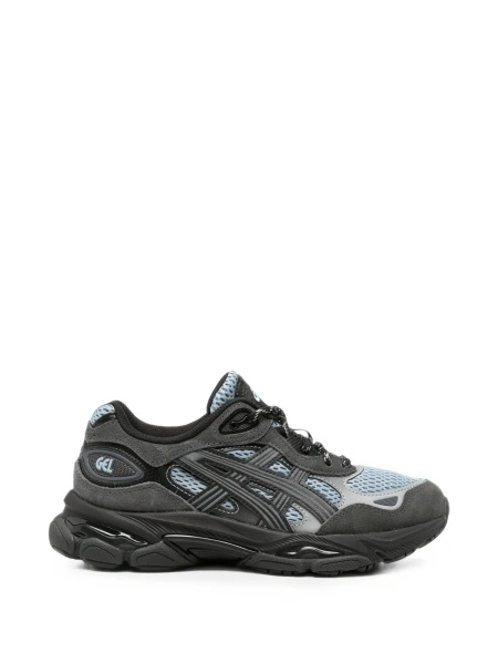 Sneakers ASICS albastri din plasa si material textil