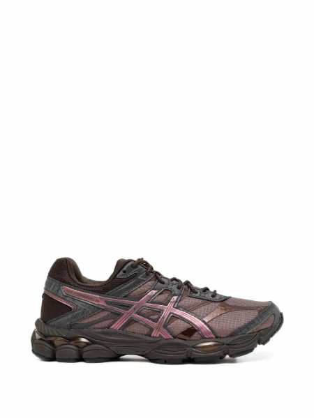 Sneakers ASICS maro din poliuretan si material textil