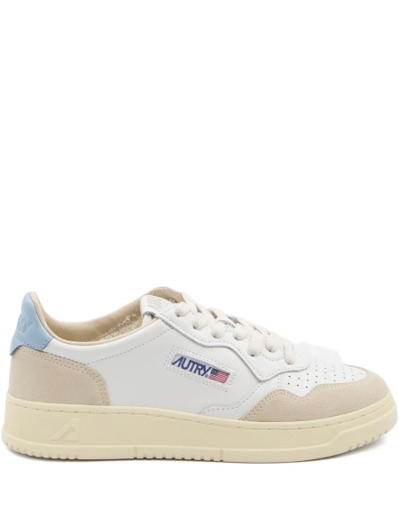 Sneakers AUTRY albi din piele