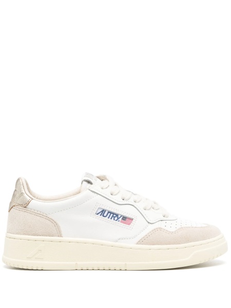 Sneakers AUTRY albi din piele