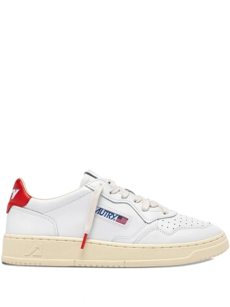 Sneakers AUTRY albi din piele