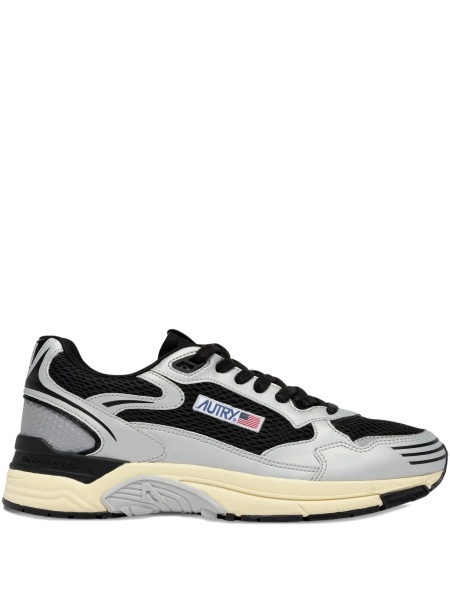 Sneakers AUTRY gri din material textil si poliuretan