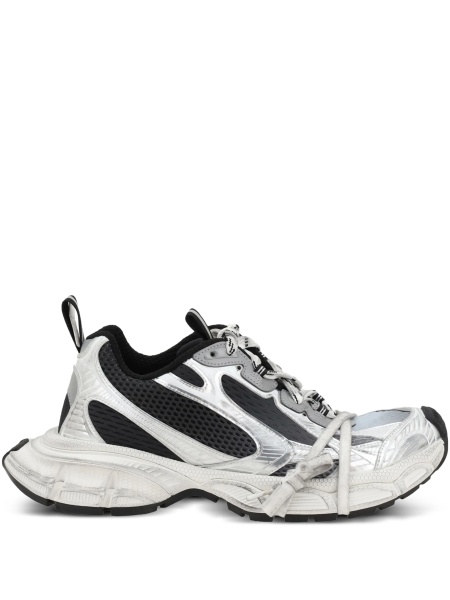 Sneakers Balenciaga 3XL albi din polyester si piele