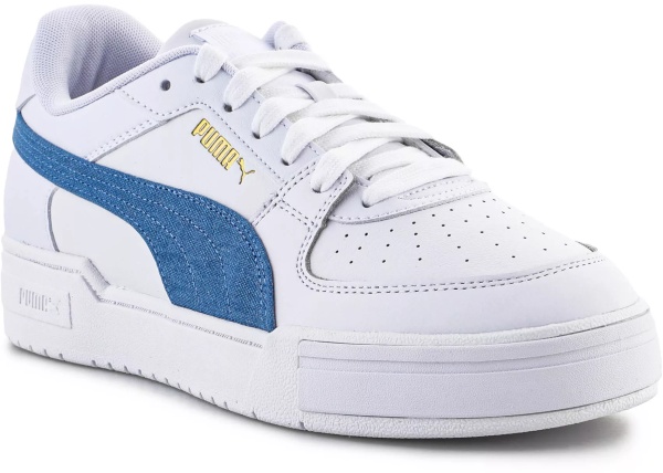 Sneakers Cali Pro Denim Casual Unisex White Blue