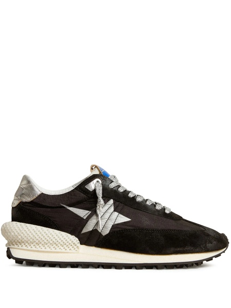 Sneakers Golden Goose star negri din poliamida si polyester