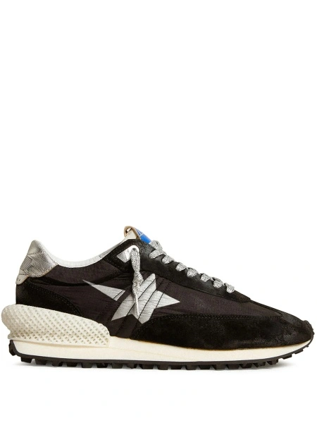 Sneakers Golden Goose star negri din poliamida si polyester