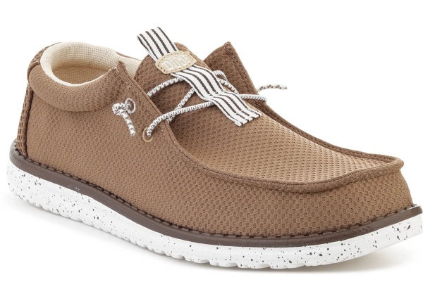 Sneakers HEYDUDE WALLY MESH NEUTRALS MALT BROWN/MULTI