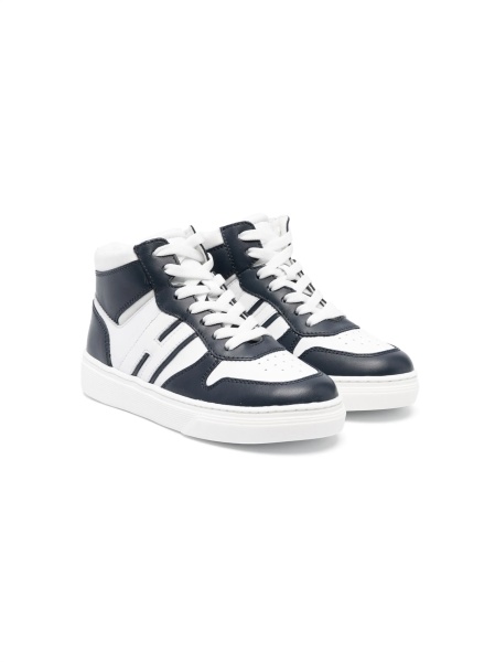 Sneakers Hogan albastri din piele
