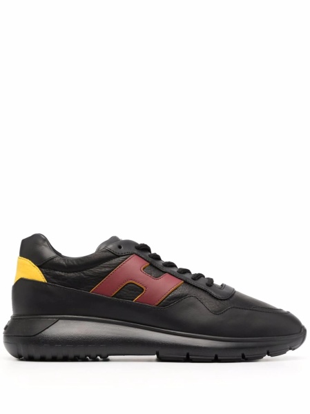 Sneakers Hogan interactive negri din piele