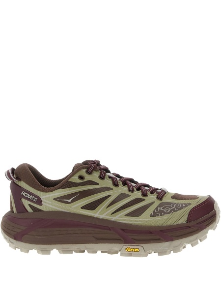 Sneakers Hoka One One maro din material textil si poliuretan