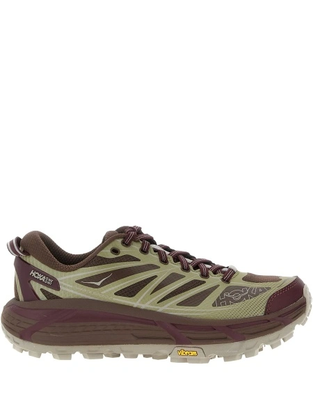 Sneakers Hoka One One maro din material textil si poliuretan