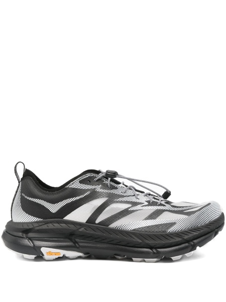 Sneakers Hoka One One negri din material textil