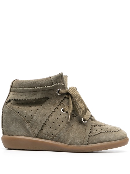 Sneakers Isabel Marant verzi din piele