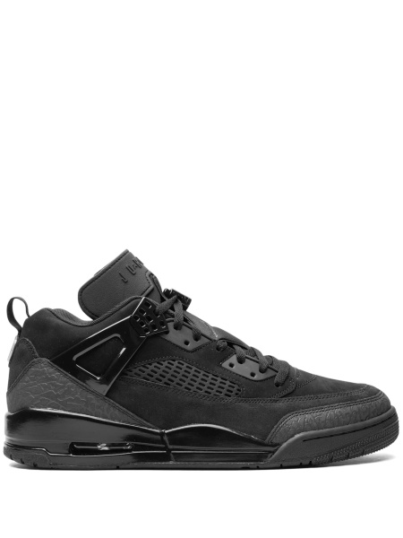 Sneakers Jordan negri din piele intoarsa