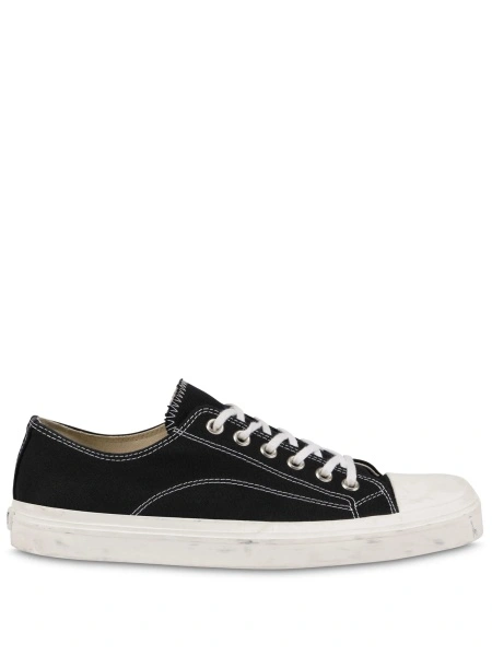 Sneakers Moschino negri din material textil