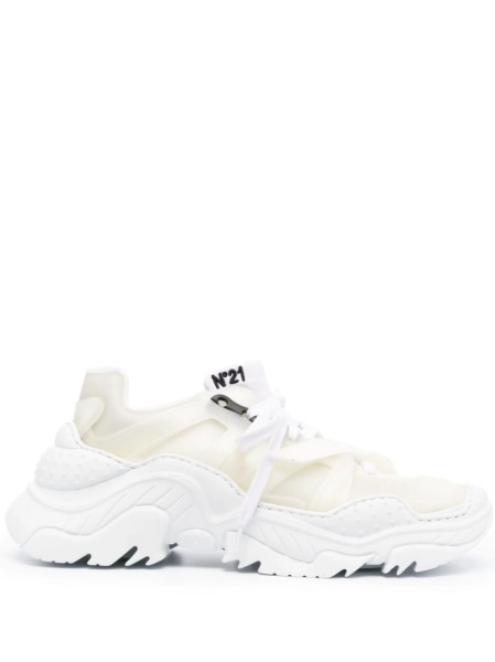 Sneakers N°21 neutri din poliamida