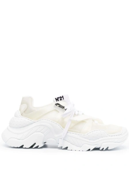 Sneakers N°21 neutri din poliamida