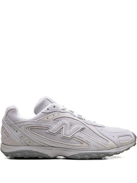 Sneakers New Balance gri din piele intoarsa