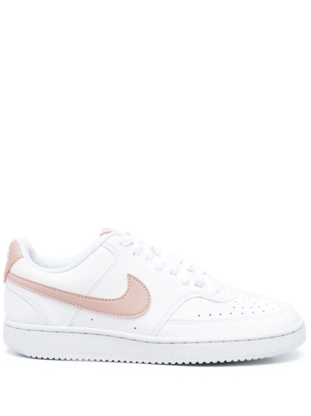 Sneakers Nike albi din piele