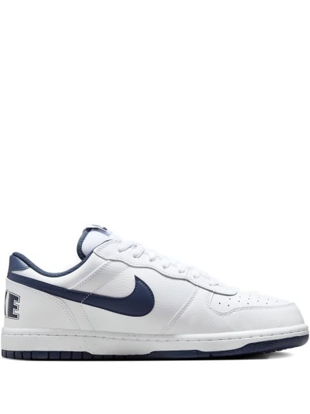 Sneakers Nike albi din piele