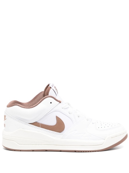 Sneakers Nike jordan albi din piele