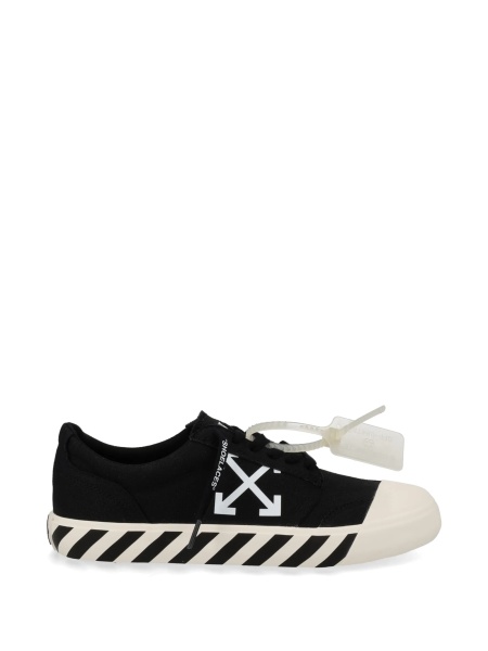 Sneakers Off-White negri din material textil